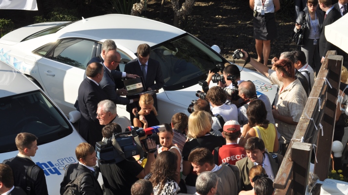 Презентация VolksWagen в Сочи